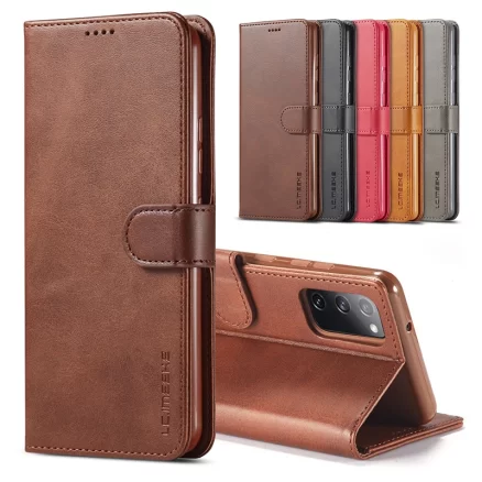 S20 FE 5G Case For Samsung S20 Plus Case Leather Vintage Phone Case On Samsung Galaxy S20 Ultra S20FE Case Flip Wallet Cover Bag 6