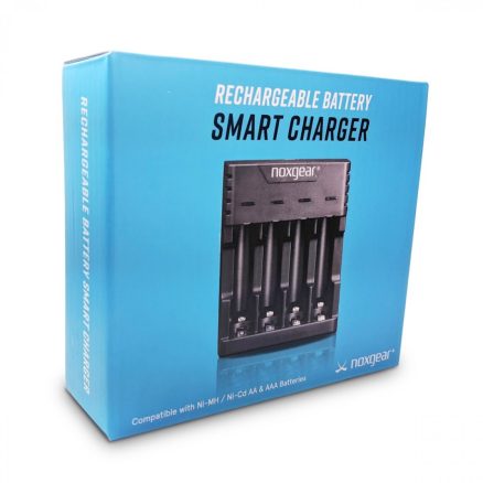 Smart Charger with (4) AAA Batteries 5