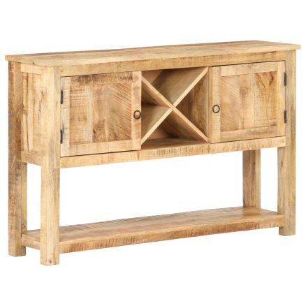 Sideboard 120x30x76 Cm Rough Mango Wood 1