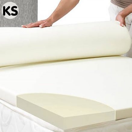 Laura Hill High Density Mattress foam Topper 7cm - King Single 1