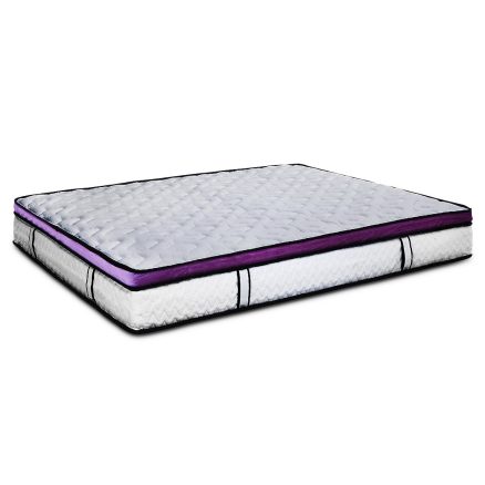 Laura Hill Euro Top Spring Pocket Mattress Queen - 30cm 1