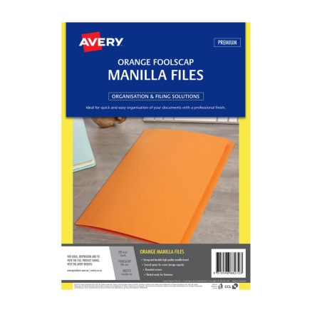 AV Manilla Folder Orng FC Pk20 1