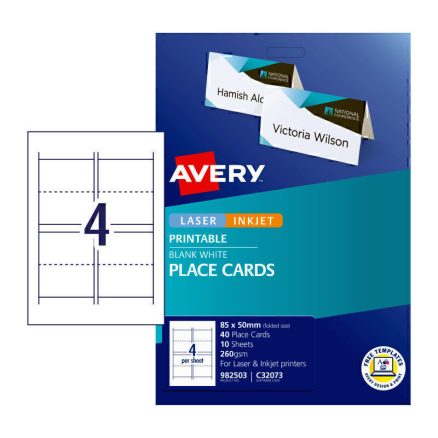 AveryLbl Fold C32073 50mm Pk10 1