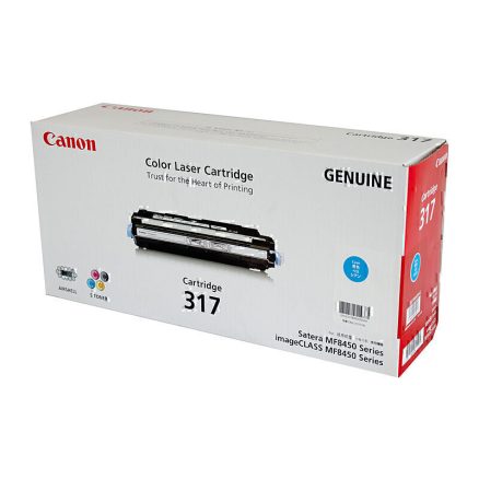 Canon CART317 Cyan Toner 1