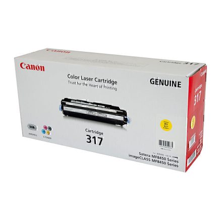 Canon CART317 Yellow Toner 1