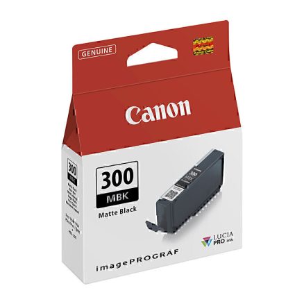 Canon PFI300 Mte Blk Ink Tank 1