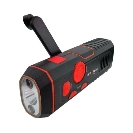 LifeGear USB Radio Crank Lght 1