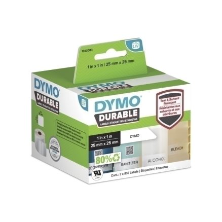 DY LW Dur MP Label 25x25mm 1