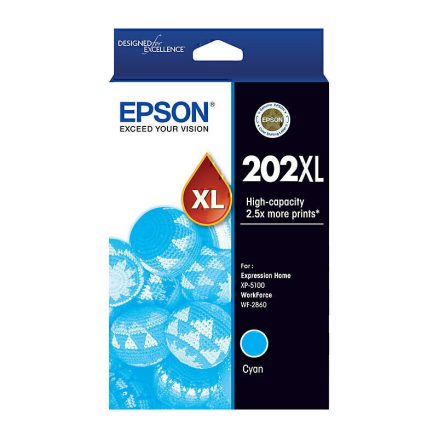 Epson 202XL Cyan Ink Cart 1