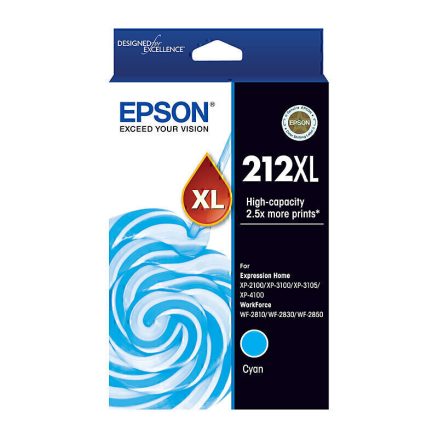 Epson 212XL Cyan Ink Cart 1