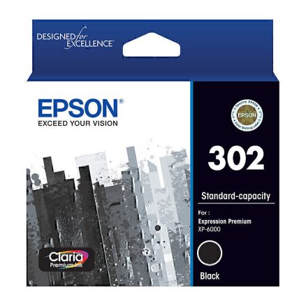 Epson 302 Black Ink Cart 1