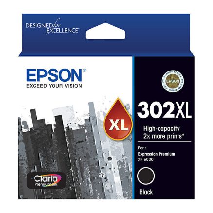 Epson 302XL Black Ink Cart 1