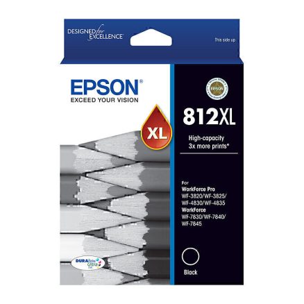 Epson 812XL Black Ink Cart 1