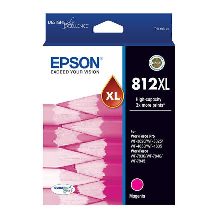 Epson 812XL Magenta Ink Cart 1