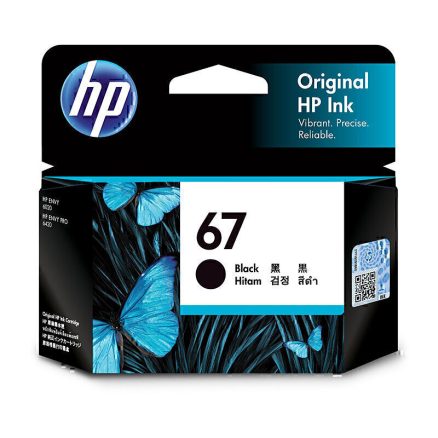 HP #67 Black Ink 3YM56AA 1