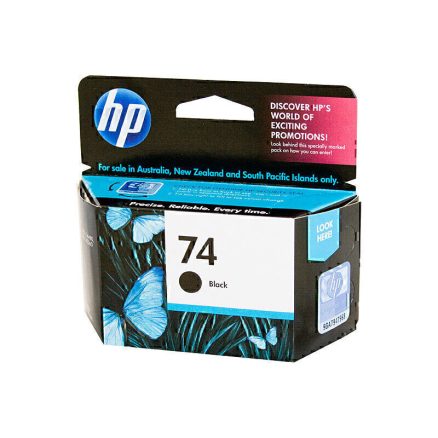 HP #74 Blk Ink Cart CB335WA 1