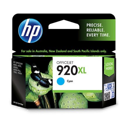 HP #920 Cyan XL Ink CD972AA 1