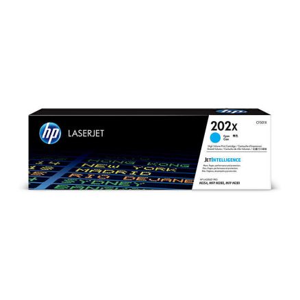 HP #202X Cyan Toner CF501X 1