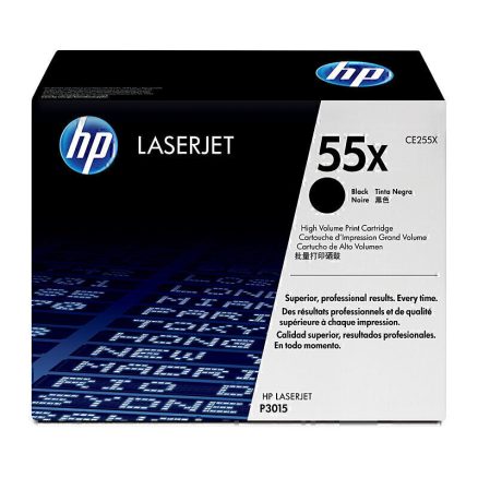 HP #55X Black Toner CE255X 1