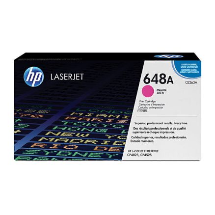 HP #648A Magenta Toner CE263A 1