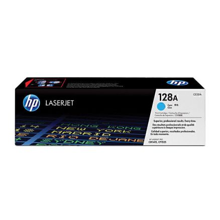 HP #128A Cyan Toner CE321A 1