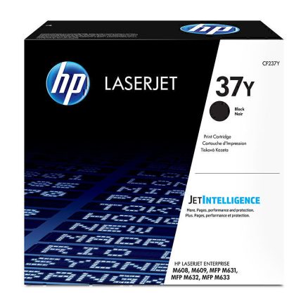 HP #37Y Black Toner CF237Y 1