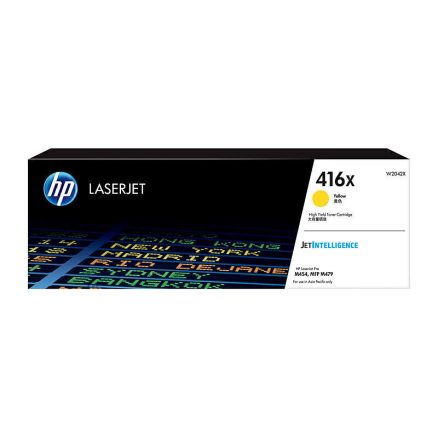 HP #416X Yellow Toner W2042X 1