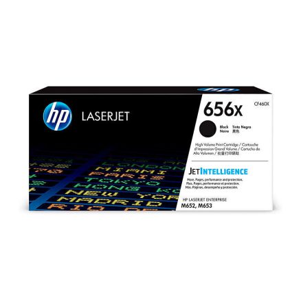 HP #656X Black Toner CF460X 1