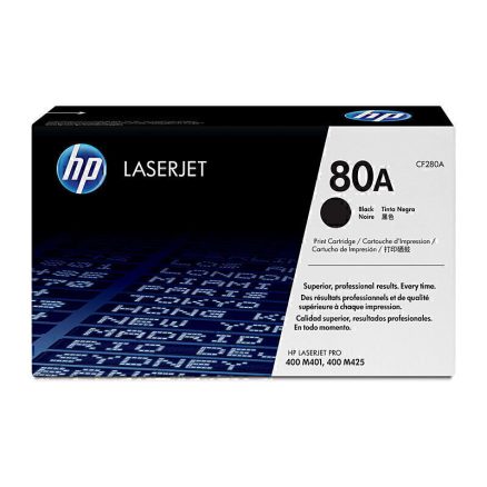 HP #80A Black Toner CF280A 1