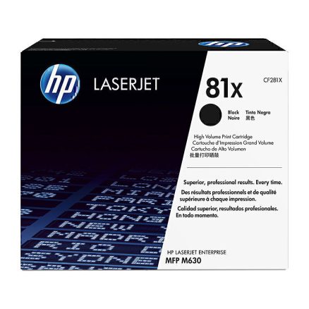 HP #81X Black Toner CF281X 1