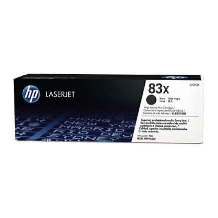 HP #83X Black Toner CF283X 1