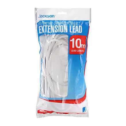 Jackson Ext Lead 10m White 1