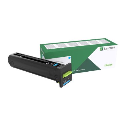 Lexm 72K60C0 Cyan Toner 1