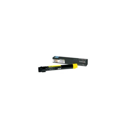 Lexm X950X2YG Yellow Toner 1