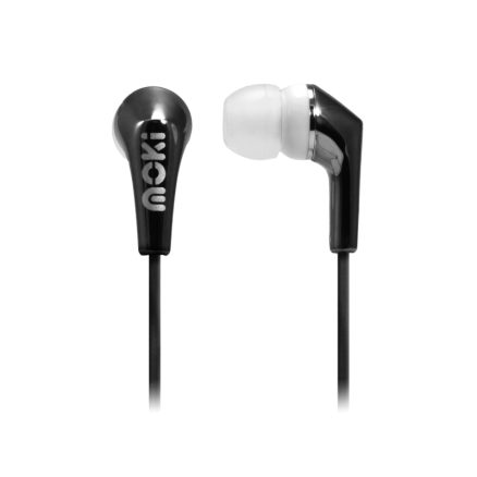 Moki Life Metallic Earbuds Blk 1