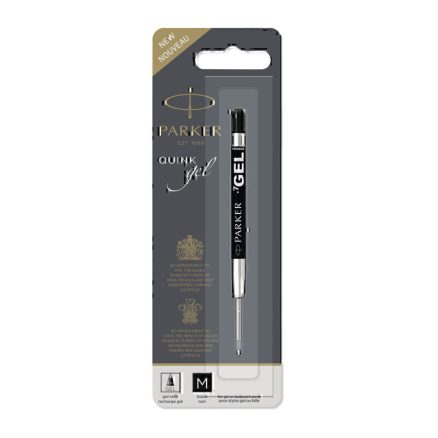 Parker Gel Refill 0.7 mm Blk 1