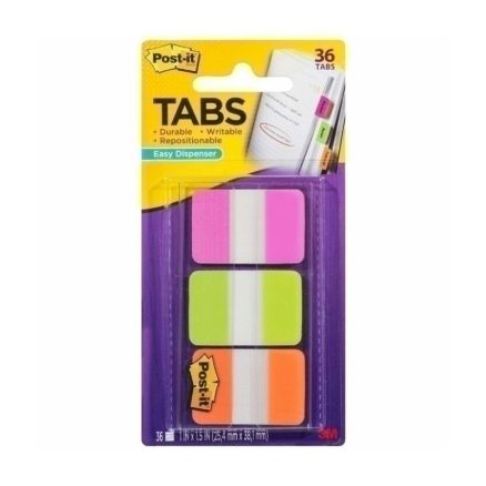 Post-It Tabs 686-PGOT Pk36 Bx6 1