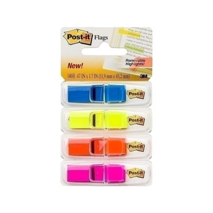 Post-It Flag 683-4ABX Pk4 Bx6 1