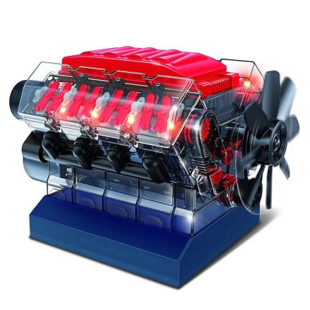 V8 Combustion Engine Model Building Kit STEM Toy Science Experiment 5
