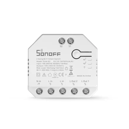 SONOFF DUALR3/DUALR3 Lite Dual Relay Two Way Power Metering Smart Switch 2