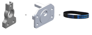 Axis positioning block for TOYAN V8 Engine FS-V800 Engine 2