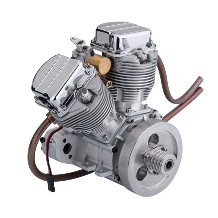 CISON FG-VT9 9cc V-twin V2 Engine Four-stroke Air-cooled Motorcycle RC Gasoline Engine 7