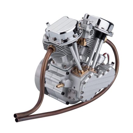 CISON FG-VT9 9cc V-twin V2 Engine Four-stroke Air-cooled Motorcycle RC Gasoline Engine 10