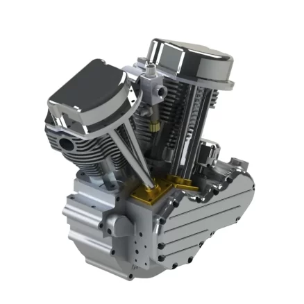 CISON FG-VT9 9cc V-twin V2 Engine Four-stroke Air-cooled Motorcycle RC Gasoline Engine 9