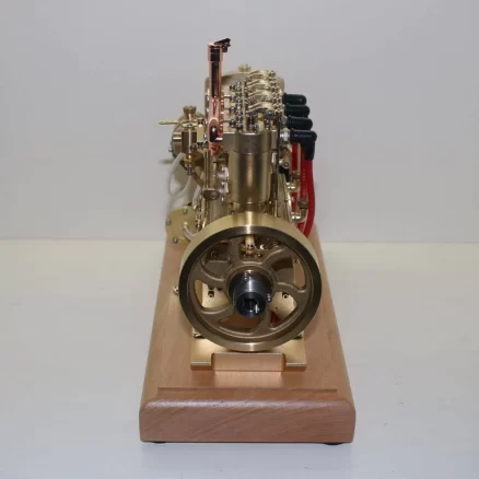 Holt H75 Tractor Engine Gas 12cc Four-cylinder OHV Engine Scale Model with Governor - Image 9