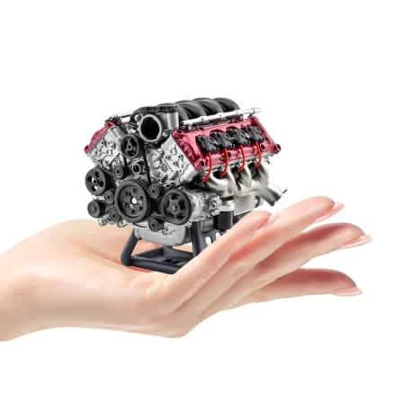 MAD RC DIY V8 Engine Model Kit for Capra VS4-10 Pro - Build Your Own V8 Engine That Works 2