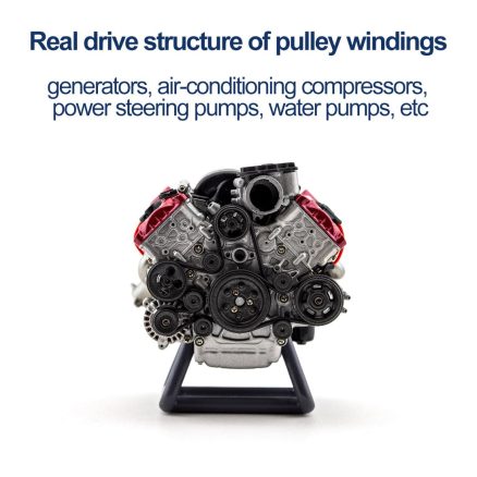 MAD RC DIY V8 Engine Model Kit for Capra VS4-10 Pro - Build Your Own V8 Engine That Works 8
