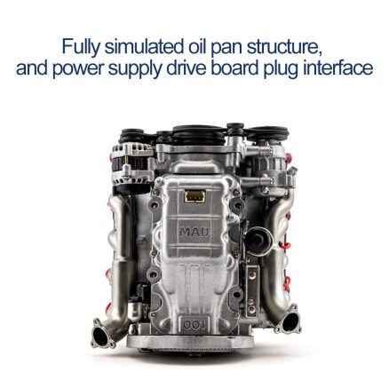 MAD RC DIY V8 Engine Model Kit for Capra VS4-10 Pro - Build Your Own V8 Engine That Works 10
