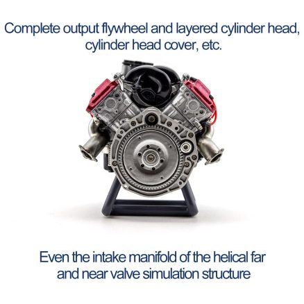 MAD RC DIY V8 Engine Model Kit for Capra VS4-10 Pro - Build Your Own V8 Engine That Works 12