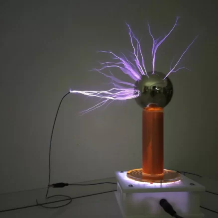 SGTC Tesla Coil Lightning Wireless Light Arc Length 10cm 9